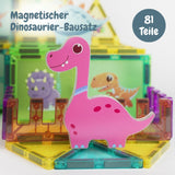 Magnetische Bausteine Dinosaurier Magnet-Baukasten Magnetspielzeug