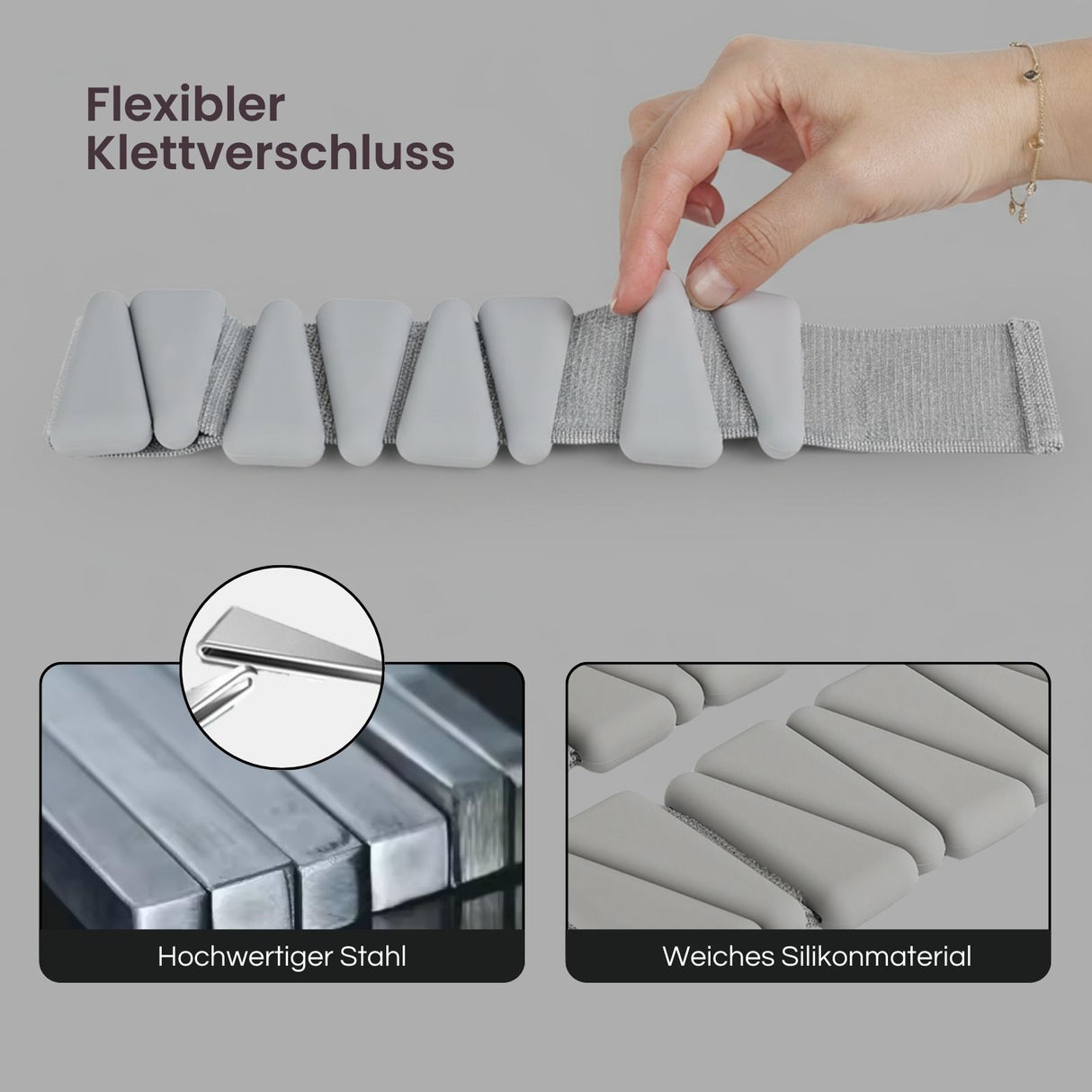2er-Set Gewichtsmanschetten Handgelenkgewichte Fitnessmanschette