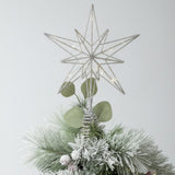 Christbaumspitze Weihnachtsbaumschmuck LED-Stern Weihnachtsdeko