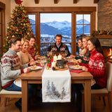 Tischläufer Tischdeko  Deko-Läufer Tischdecke Tischband Weihnachtsdeko