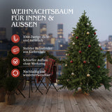 Weihnachtsbaum 180cm Kunsttanne Christbaum Tannenbaum Tanne Xmas-Baum