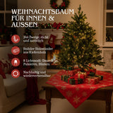 Weihnachtsbaum 120cm mit LED Kunsttanne Christbaum Tannenbaum Tanne