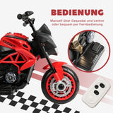 Elektro-Motorrad für Kinder Elektro-Dreirad Kinderfahrezug Spielzeug