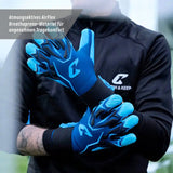 Fussballhandschuhe ViVor Rainy Blue Gr. 12 Torwart Goalie Handschuhe