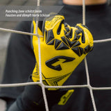 Fussballhandschuhe Pulse X Yellow Gr. 12 Torwart Goalie Handschuhe