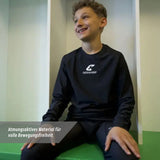 Atmungsaktives Sport Kompressions Shirt Gr. 128 Funktionsshirt Unterziehshirt
