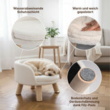 Katzenbett Grösse XL mit Kissen Liegeplatz Hochbett Katzensofa