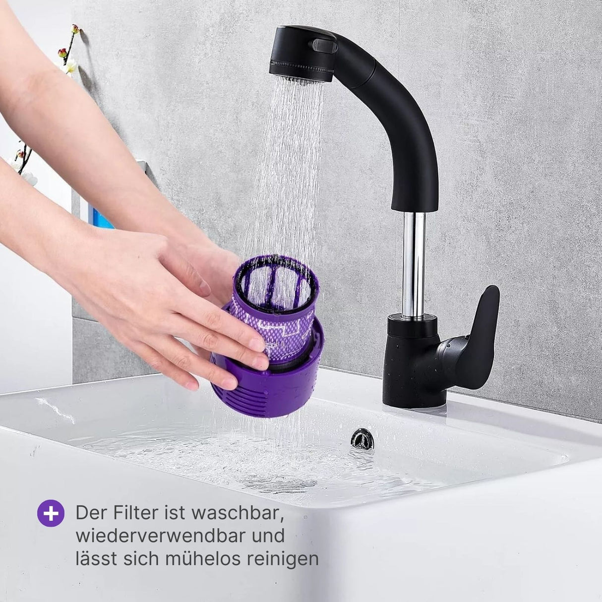 Alternativer Staubsaugerfilter für Dyson V10 SV12