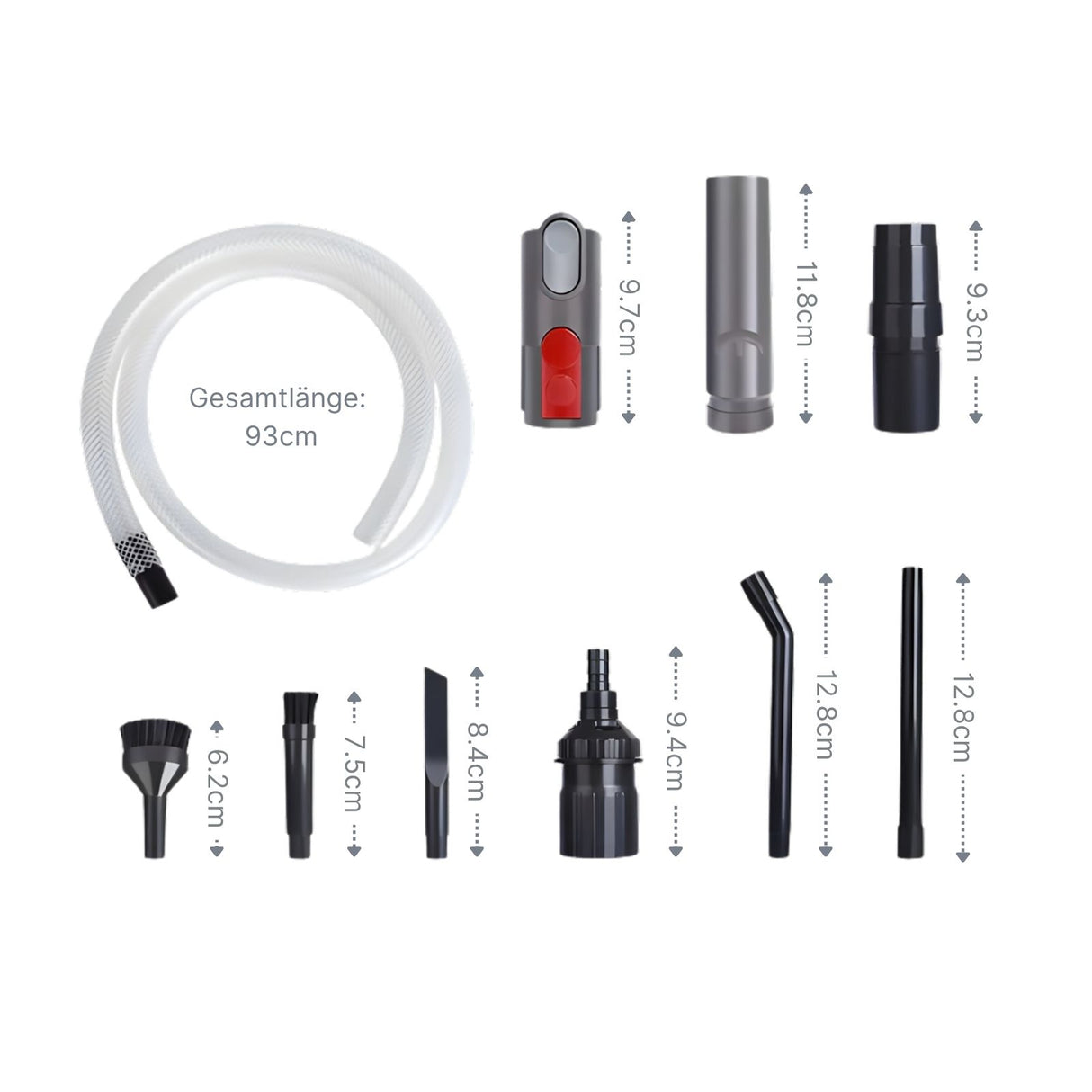 Alternativer Staubsaugeradapter Kit für Dyson V7 V8 V10 V11 V15
