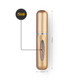 5ml Mini-Parfümzerstäuber Parfum Vaporisateur Goldig
