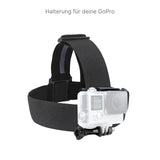 Zubehör-Set für Action Cam Kopfgurt Halterungen Adapter GoPro DJI