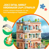 Puppen Haus Villa Spielhaus Möbel Spielzeug Stube Residenz Schloss