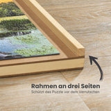 Puzzlebrett für 1000 Teile mit Auszügen Puzzletafel Puzzleunterlage