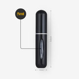 5er-Set Mini-Parfümzerstäuber 5ml Parfum Vaporisateur Mehrfarbig
