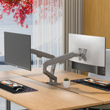 Doppel-Monitorhalterung Monitorarm 2 Monitore Tischhalterung