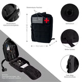 103-teiliges Survival-Kit Outdoor-Survival-Rucksack Survival-Tools SOS-Erste-Hilfe-Kit