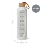Trinkflasche Wasserflasche Glasflasche Sportflasche Getränkeflasche