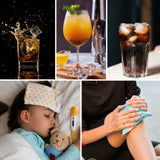 10-tlg. Set Whisky-Steine Wein-Eiswürfel Eiswürfel-Ersatz Stein-Eiswürfel
