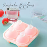 Rosen-Eiswürfelform Eiswürfelbereiter Silikonform Cake-Pop-Form