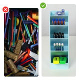 Pen Desk-Organizer Stiftaufbewahrung Schreibtisch-Organizer Bürotisch-Stifthalter Stiftebox