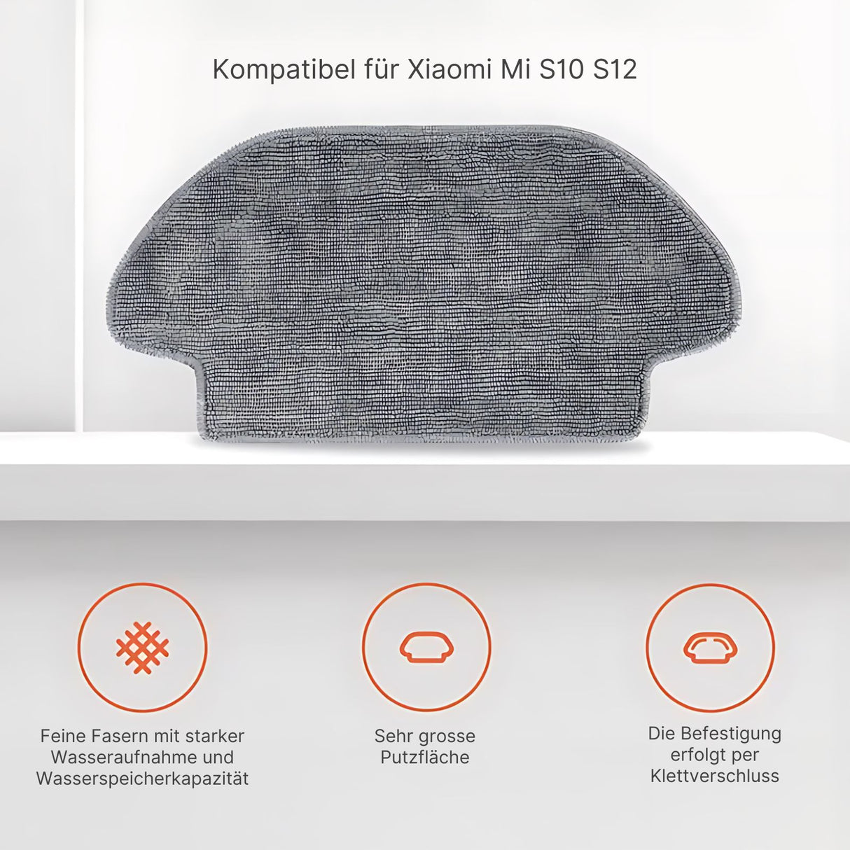 Alternative Wischtücher Wischpad zu Xiaomi Mi S10 S12