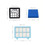 Alternatives Filter-Set zu Philips FC8010/02 für PowerPro Active PowerPro Compact PowerPro City