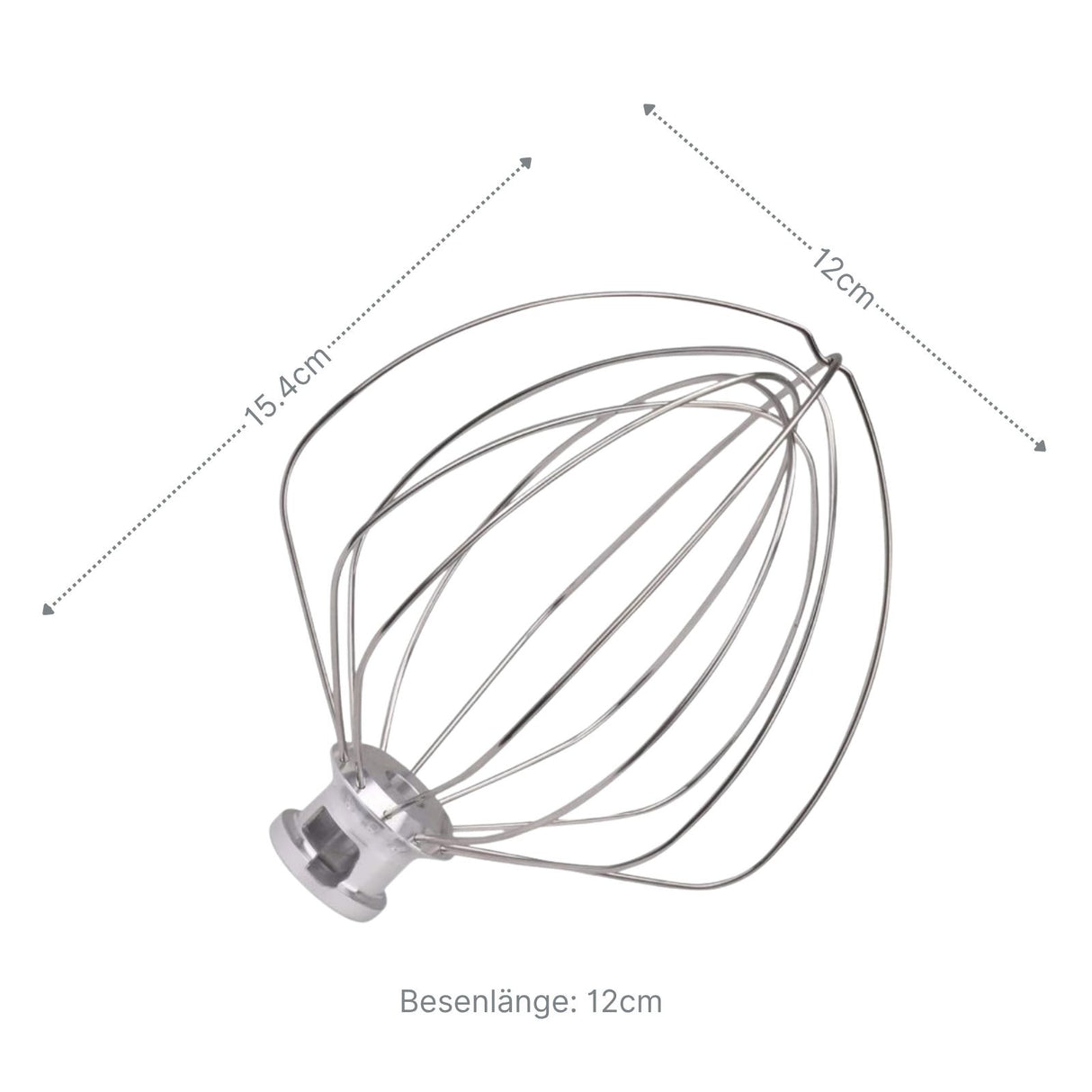 Alternativer Schneebesen K45WW für KitchenAid Schwingbesen Rühraufsatz
