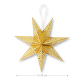 LED Hanging Star Laterne Beleuchtung Faltstern Weihnachtsstern Leuchtstern