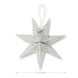 LED Leuchtstern Hanging Star Laterne Beleuchtung Faltstern Weihnachtsstern
