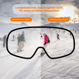 Magnetische Skibrille Snowboardbrille Schutzbrille Wintersportbrille