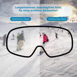 Magnetische Snowboardbrille Skibrille Schutzbrille Wintersportbrille