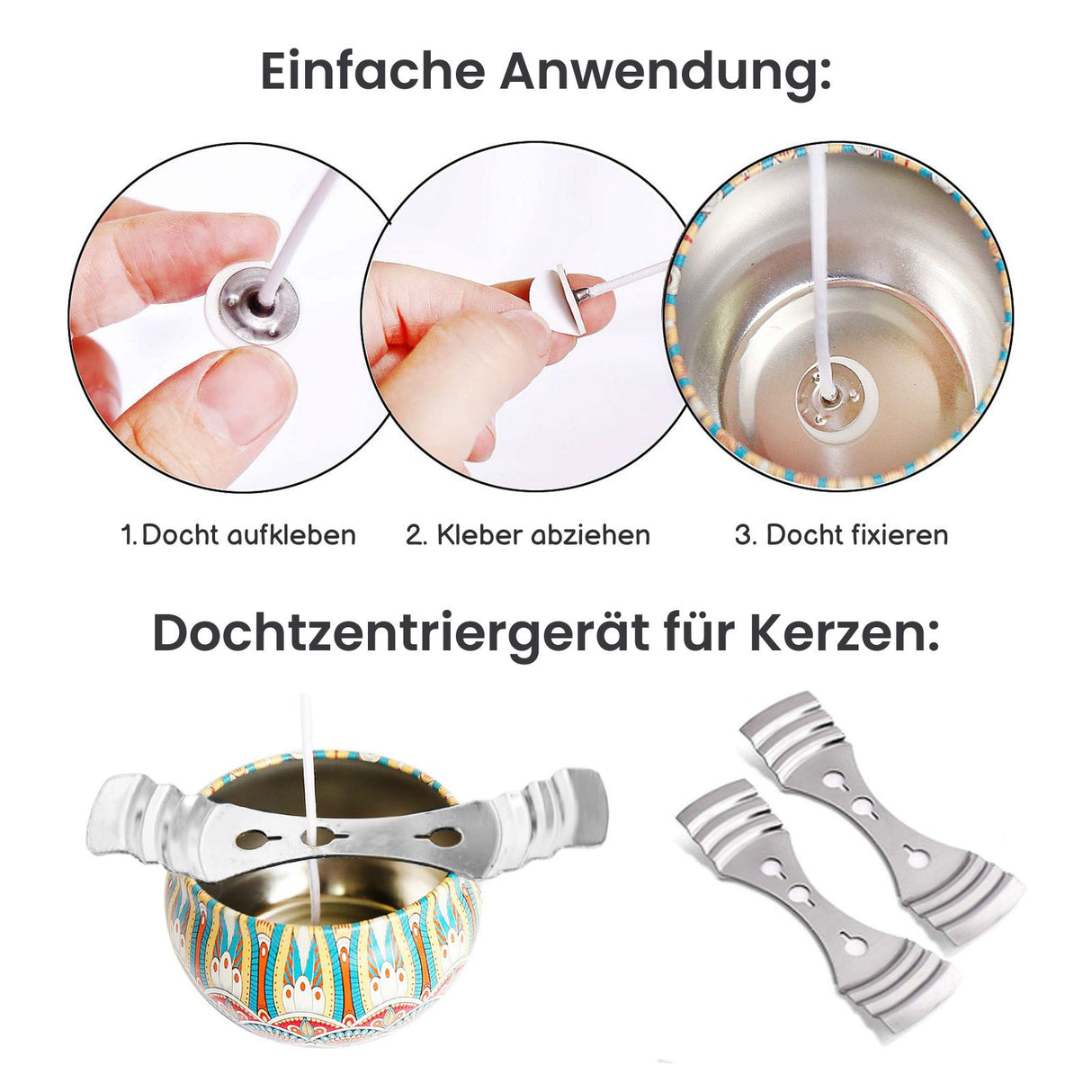 DIY-Set zur Herstellung von Kerzen Kerzen-Bastel-Set