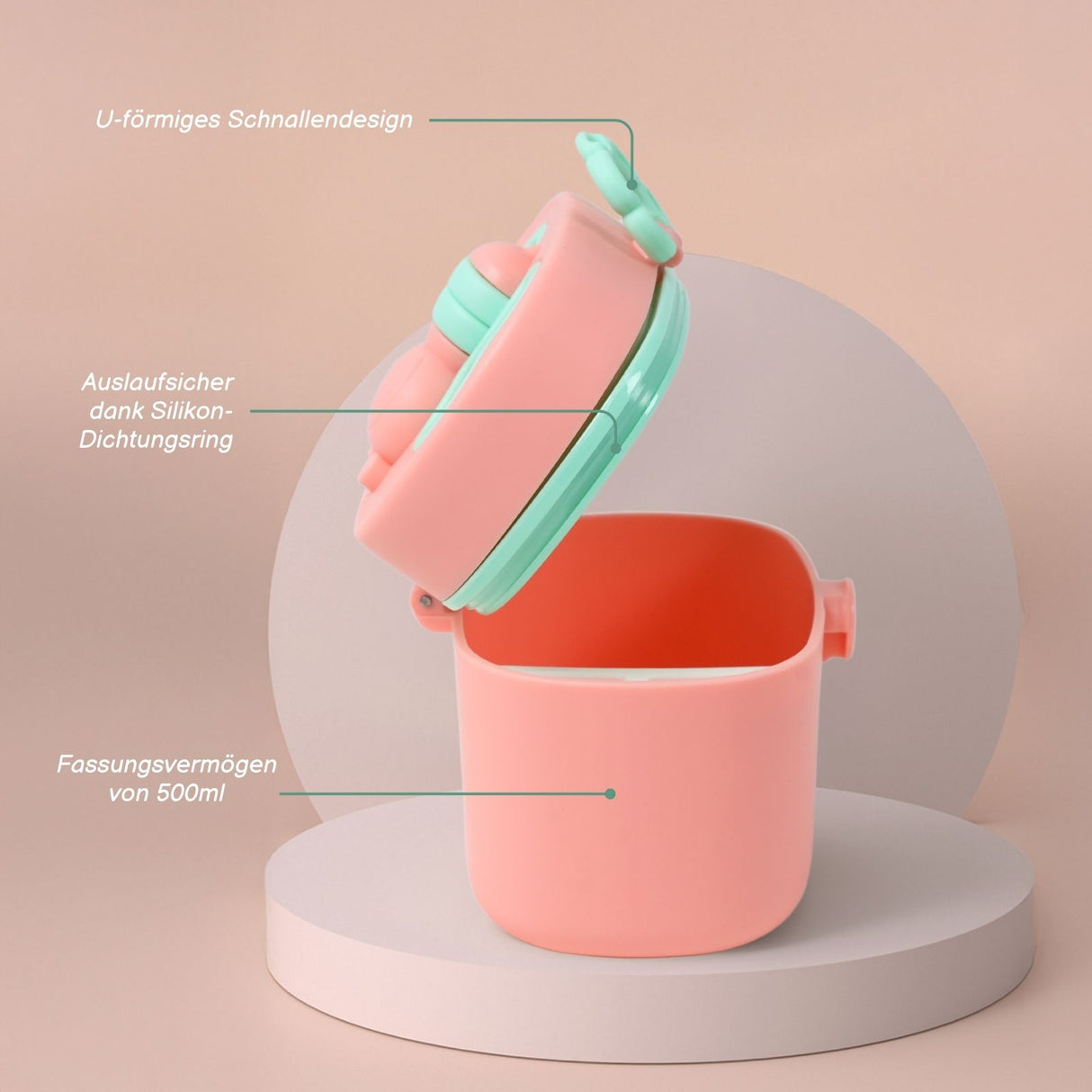 Baby-Milchpulverbox Behälter Lebensmittelbox Milchpulverspender Aufbewahrungsbox