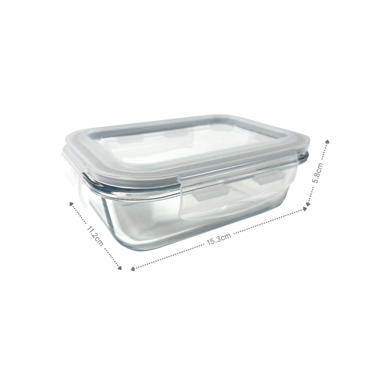Glas-Vorratsbehälter Frischhaltedose Frischhaltebox Vorratsdose