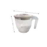 Messbecher mit Rühr-Deckel Messkanne Rührbecher Messbehälter
