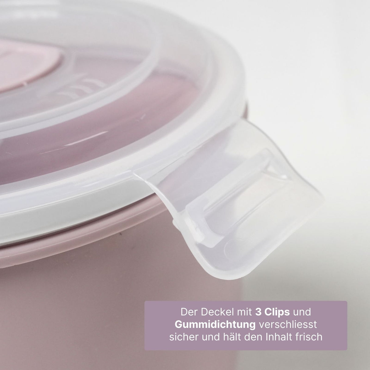 Mikrowellen-Tasse mit Henkel Lunchbecher Suppen-Mug Mikrowellen-Becher
