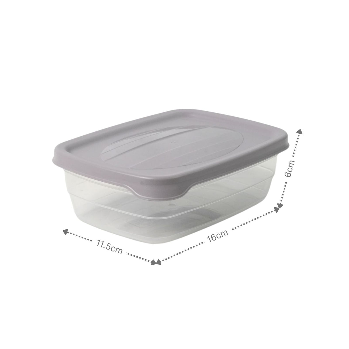 3er-Set Aufbewahrungsdosen Frischhaltedosen Boxen Meal-Prep-Dosen