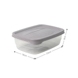 3er-Set Boxen Meal-Prep-Dosen Frischhaltedosen Aufbewahrungsdosen