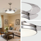 Deckenventilator Ventilator mit LED-Beleuchtung Deckengebläse
