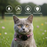 Hundehalsband mit Airtag-Halterung Katzenhalsband Halsband