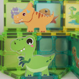 Magnetische Bausteine Dinosaurier Magnet-Baukasten Magnetspielzeug