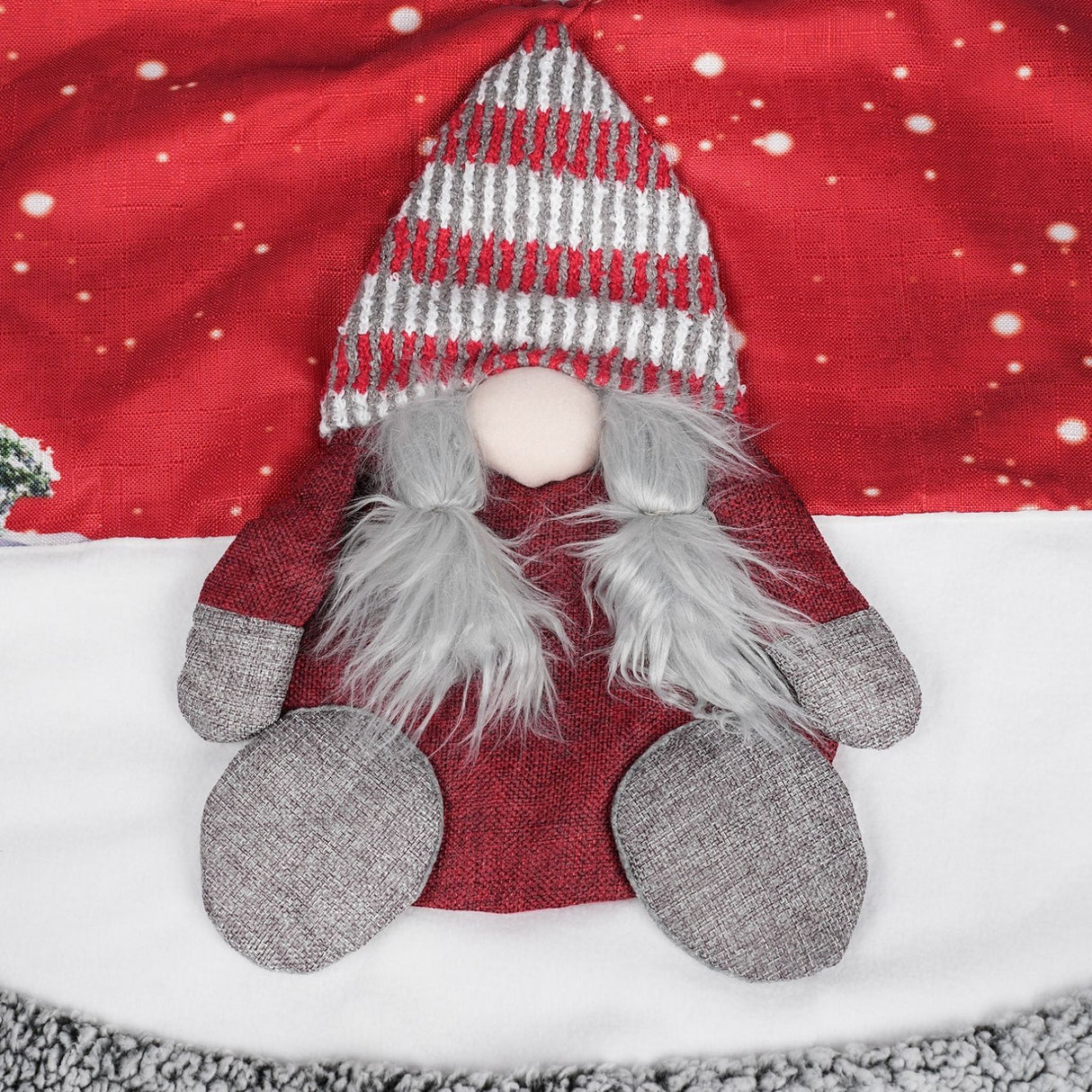 Christbaumdecke Tannenbaum-Rock Weihnachtsbaum-Teppich Baumunterlage