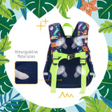 Dinosaurier-Rucksack Kinderrucksack Kindergartenrucksack Dino-Rucksack