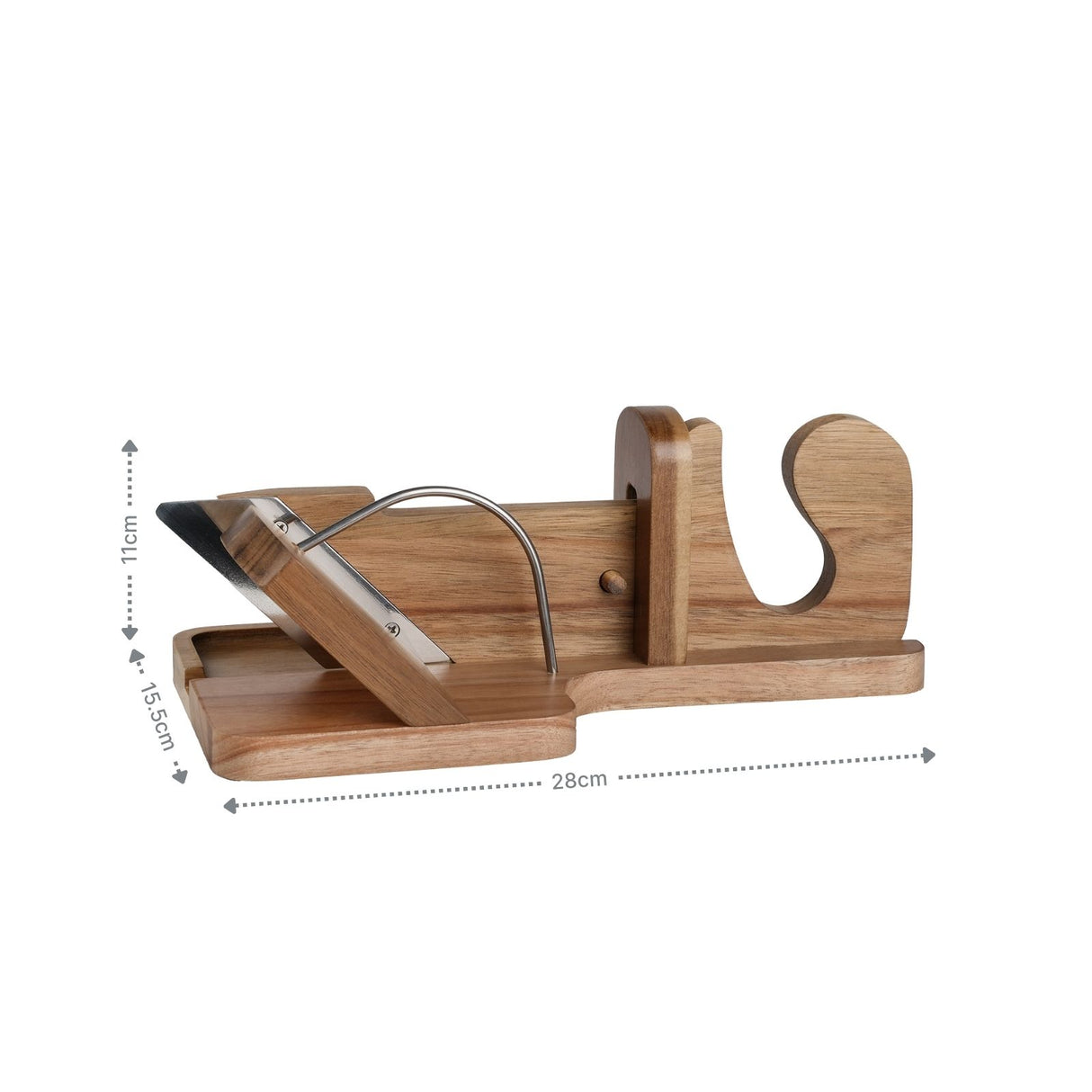 Hand-Wurstschneider aus Holz Wursthobel Slicer für Wurst Salamihobel