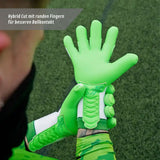 Fussballhandschuhe ViVor Freaky Green Gr. 8 Torwart Goalie Handschuhe