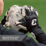 Fussballhandschuhe Pulse X Black Gr. 12 Torwart Goalie Handschuhe