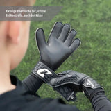 Fussballhandschuhe Fly Kids Dark Soul Gr. 7 Torwart Goalie Handschuhe