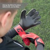 Fussballhandschuhe Fly Kids Red Soul Gr. 7 Torwart Goalie Handschuhe
