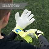 Fussballhandschuhe Fly Kids Yellow Soul Gr. 3 Torwart Goalie Handschuhe