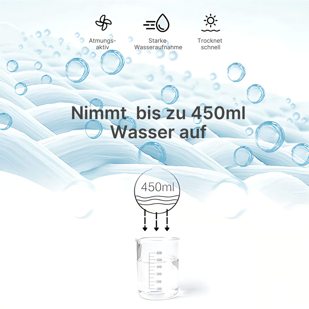 Fitnesshandtuch Badetuch Strandtuch Mikrofaser-Sporthandtuch